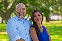 Bill and Joy Anderson with Silver Coast Properties